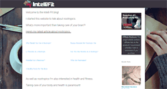 Desktop Screenshot of intellifit.com